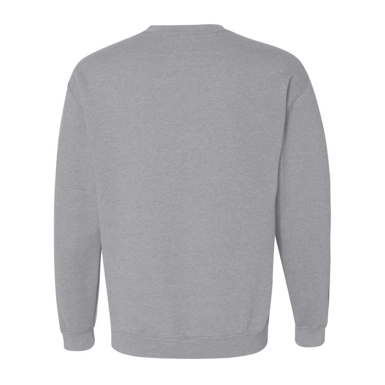 Sports Grey - Back - Gildan Unisex Adult Heavy Blend Crew Neck Sweatshirt