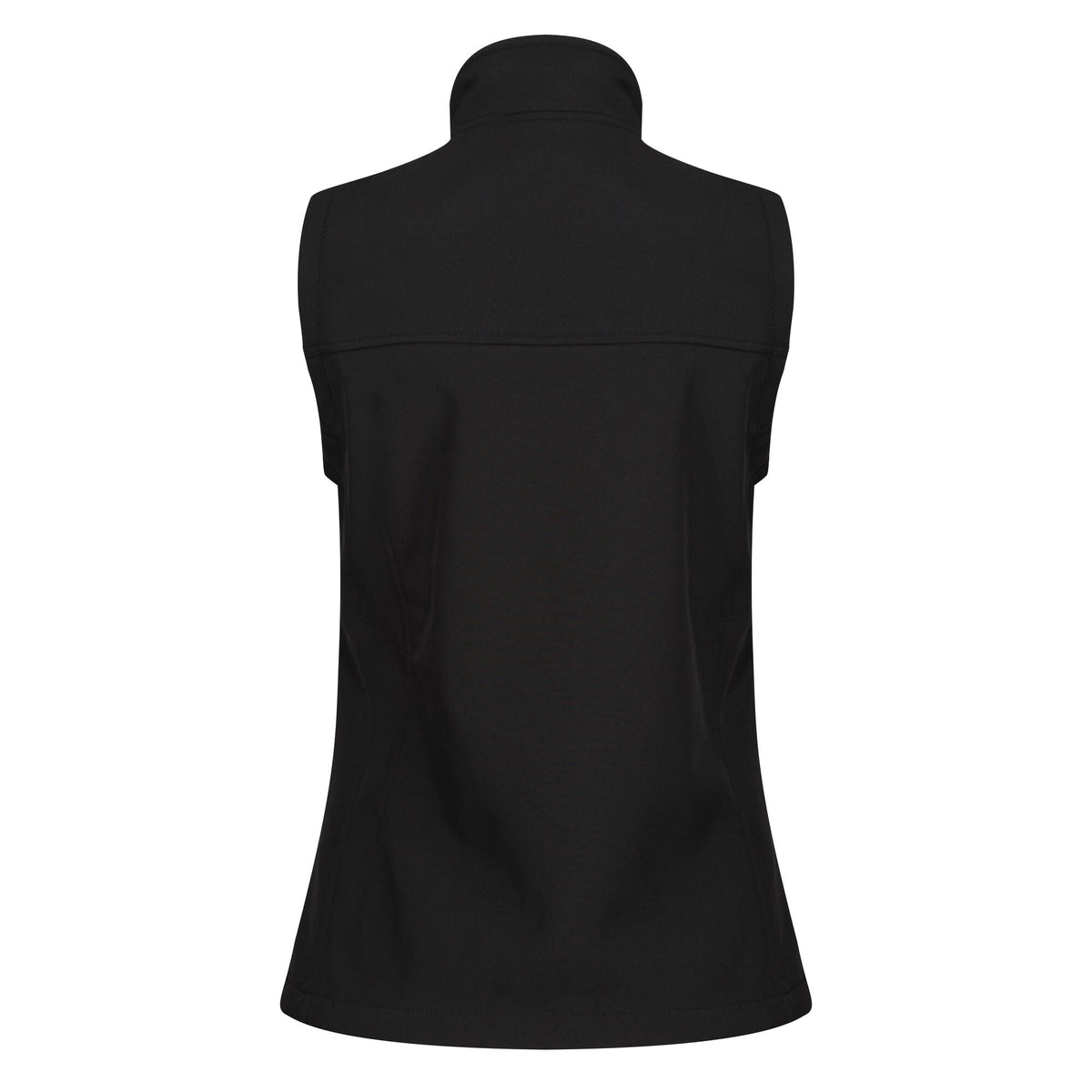 Black - Back - Regatta Womens-Ladies Flux Softshell Gilet