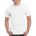 White - Side - Gildan Unisex Adult Heavy Cotton T-Shirt