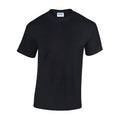 Black - Front - Gildan Unisex Adult Heavy Cotton T-Shirt
