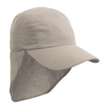 Desert Khaki - Front - Result Headwear Childrens-Kids Legionnaire Hat