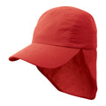 Red - Back - Result Headwear Childrens-Kids Legionnaire Hat