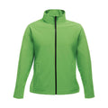 Extreme Green-Black - Front - Regatta Womens-Ladies Ablaze Printable Soft Shell Jacket
