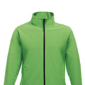 Extreme Green-Black - Back - Regatta Womens-Ladies Ablaze Printable Soft Shell Jacket