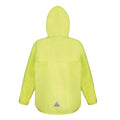 Fluorescent Yellow - Back - Result Mens Waterproof Jacket And Trousers Set