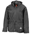 Black - Back - Result Mens Waterproof Jacket And Trousers Set