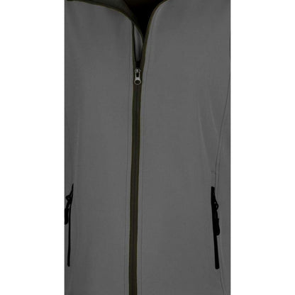 Charcoal-Black - Back - Result Core Womens-Ladies Softshell Printable Gilet