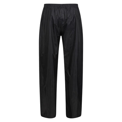 Black - Back - Regatta Mens Stormbreak Over Trousers
