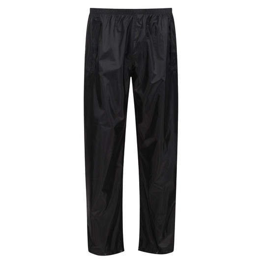 Black - Front - Regatta Mens Stormbreak Over Trousers