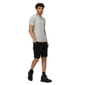 Black - Side - Regatta Mens Pro Cargo Shorts