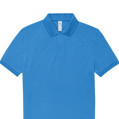 Lake Blue - Back - B&C Mens My Polo 210 Shirt