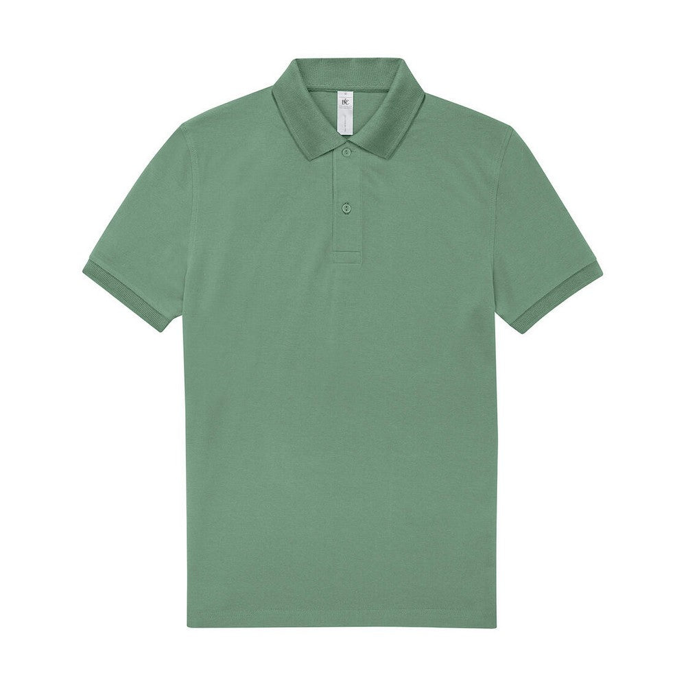 Amalfi Green - Front - B&C Mens My Polo 210 Shirt