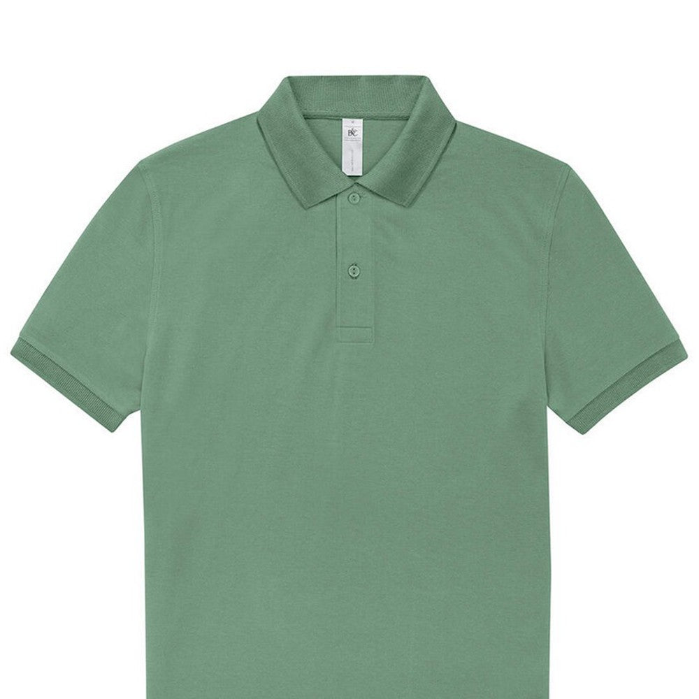Amalfi Green - Back - B&C Mens My Polo 210 Shirt