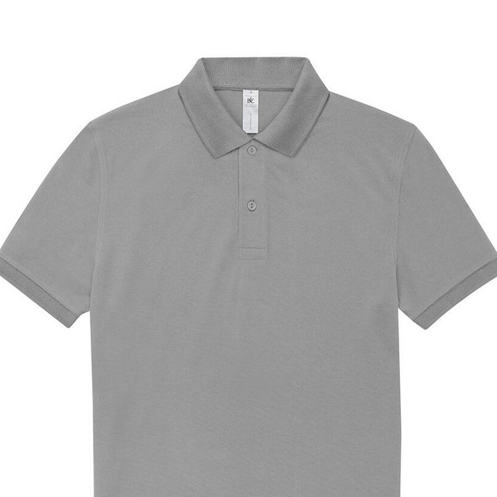 Sports Grey - Back - B&C Mens My Polo 210 Shirt