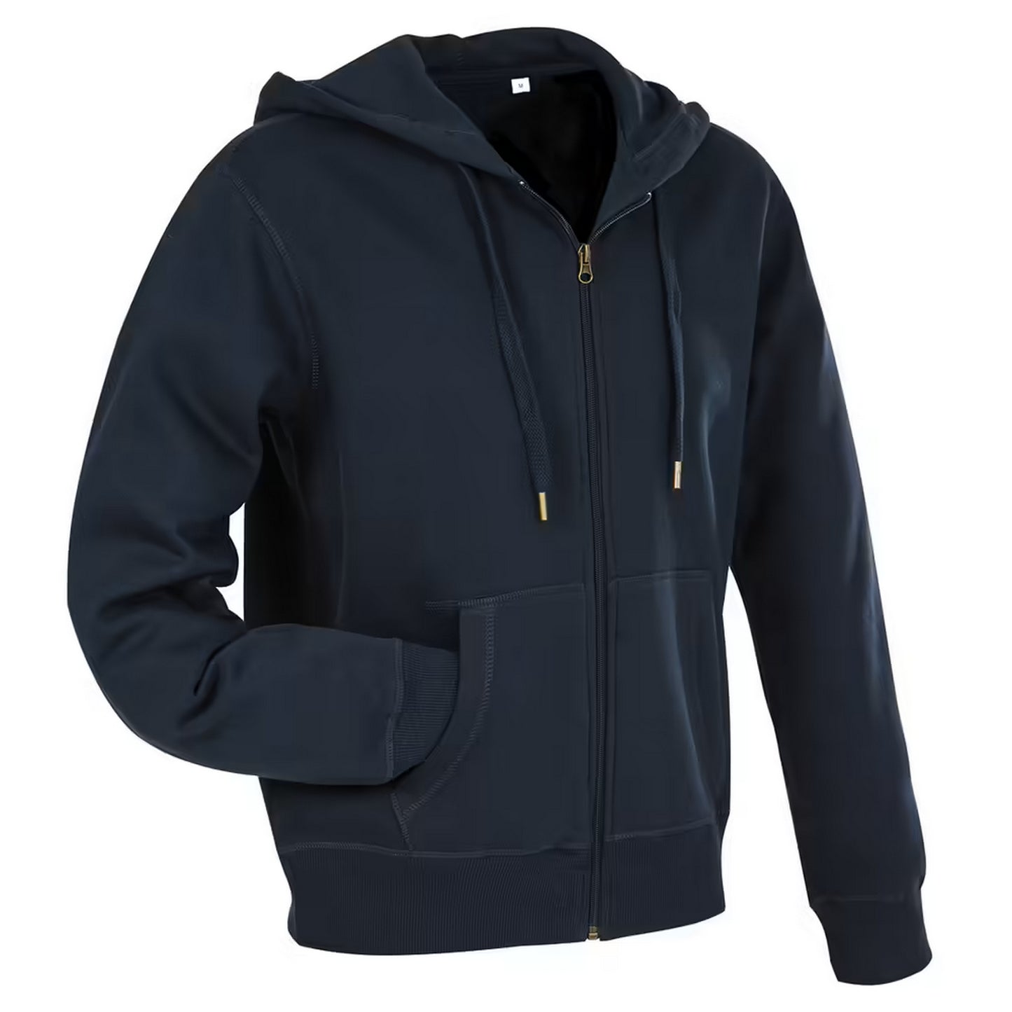Midnight Blue - Back - Stedman Mens Select Full Zip Hoodie
