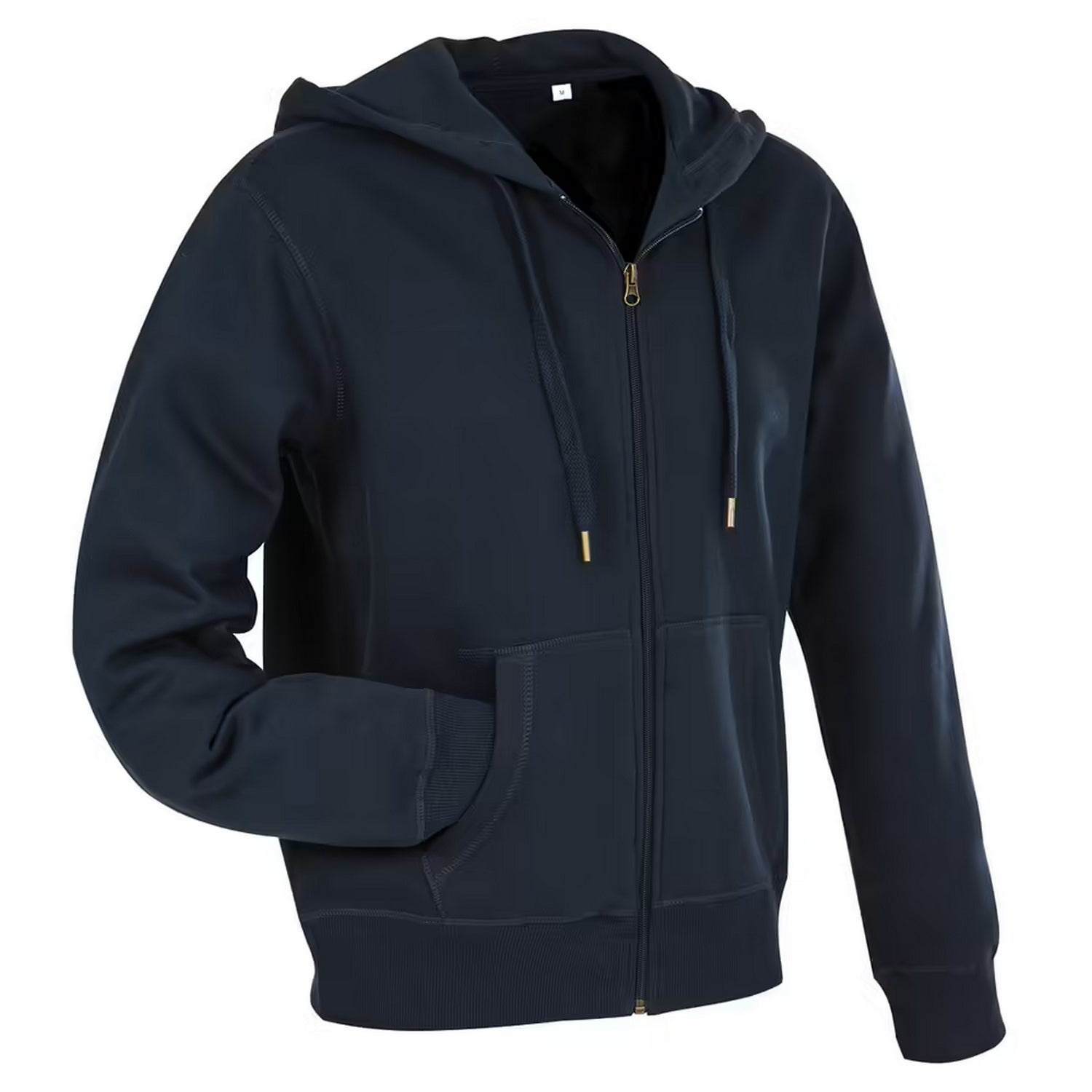 Midnight Blue - Back - Stedman Mens Select Full Zip Hoodie