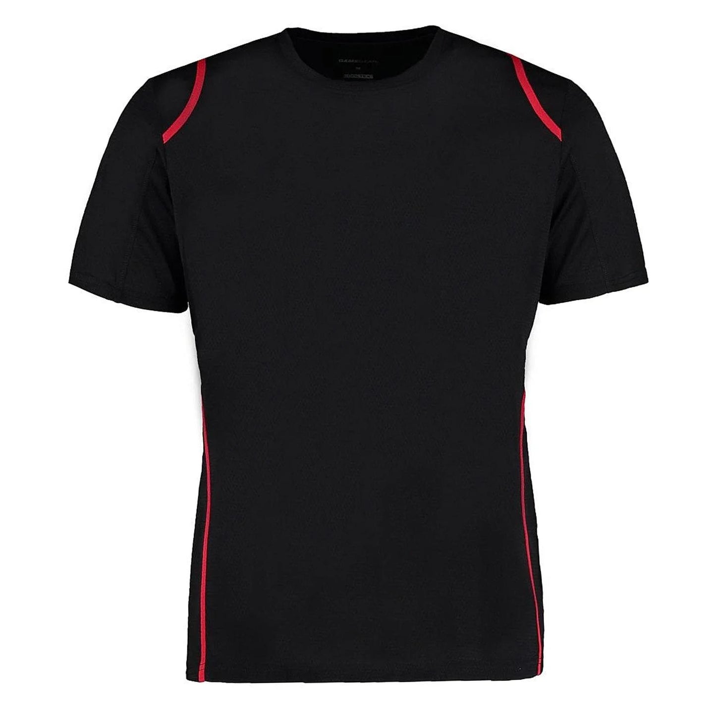 Black-Red - Front - Gamegear® Cooltex® Short Sleeved T-Shirt - Mens Sportswear