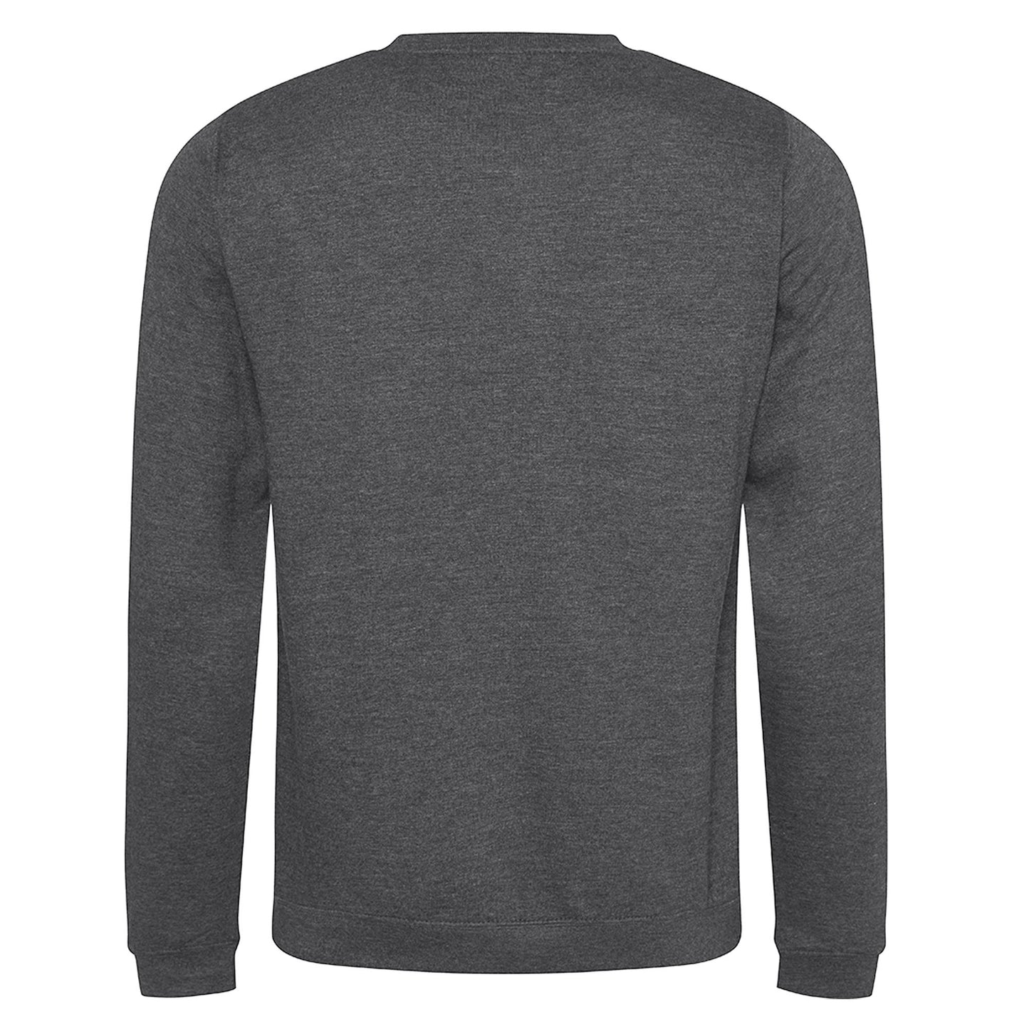 Graphite Heather - Back - Gildan Childrens Unisex Heavy Blend Crewneck Sweatshirt