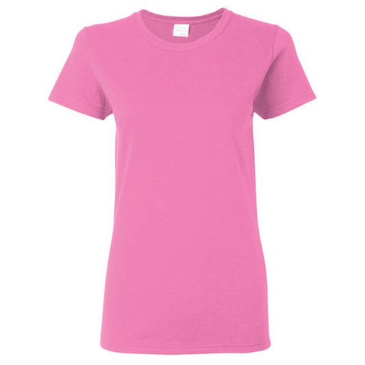Azalea - Front - Gildan Ladies-Womens Heavy Cotton Missy Fit Short Sleeve T-Shirt
