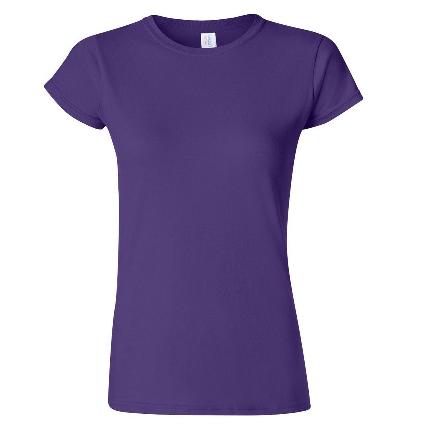 Purple - Front - Gildan Ladies Soft Style Short Sleeve T-Shirt
