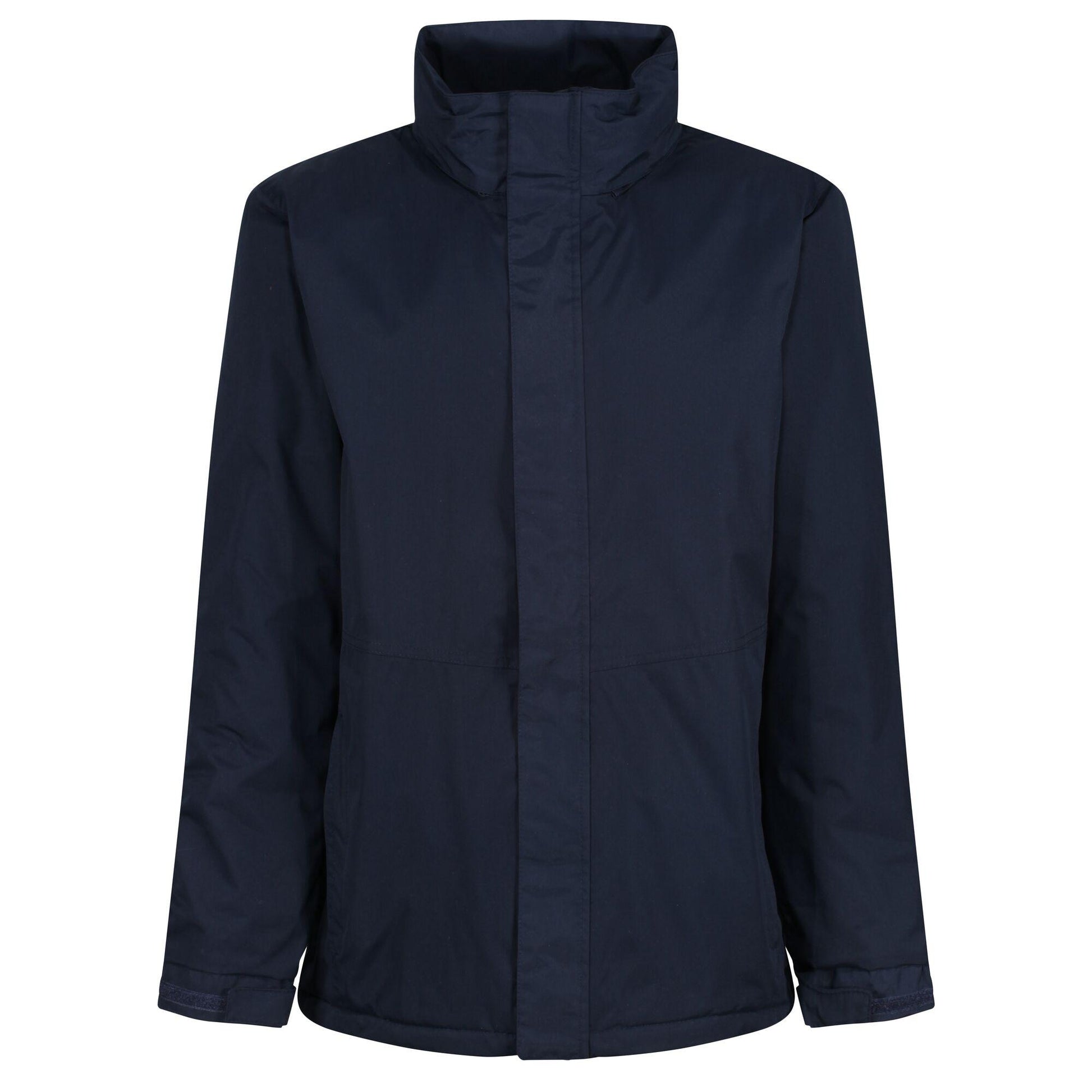 Navy Blue - Front - Regatta Mens Beauford Waterproof Windproof Jacket (Thermoguard Insulation)