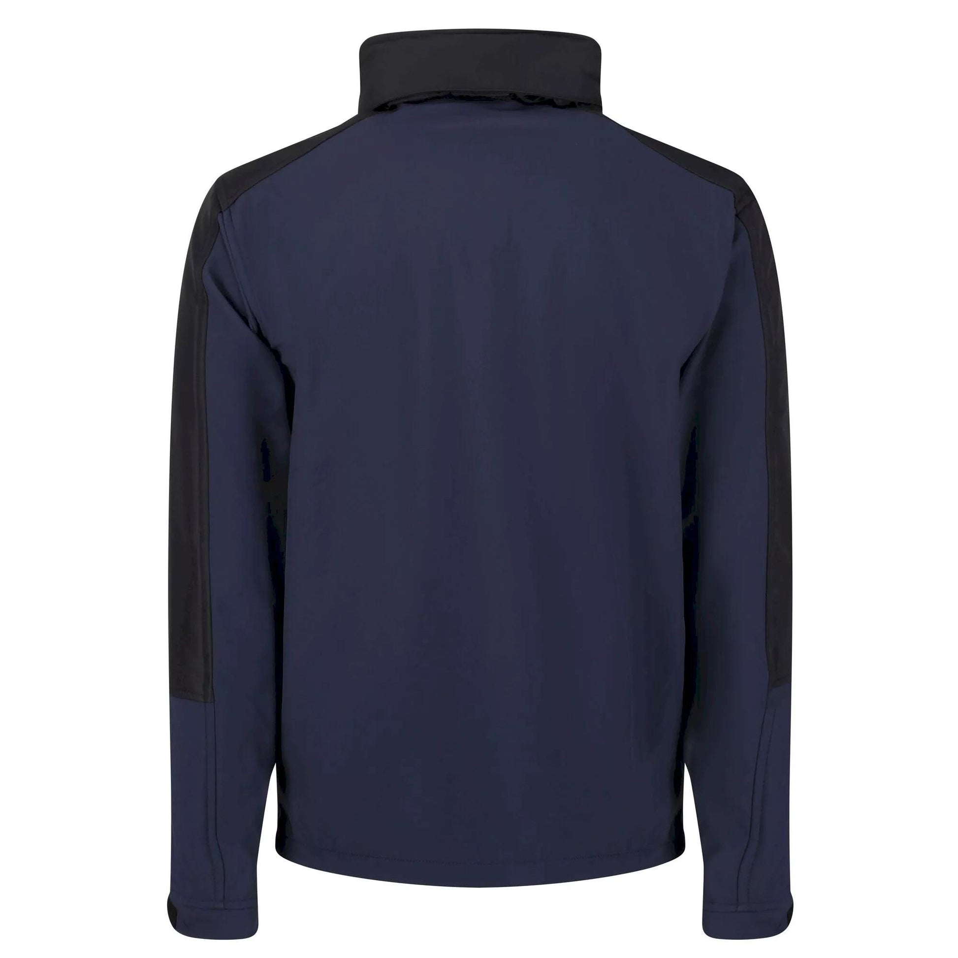 Navy Blue - Lifestyle - Regatta Reid Mens Softshell Wind Resistant Water Repellent Jacket