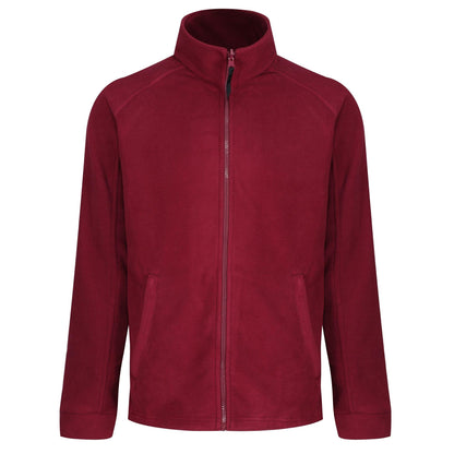 Bordeaux - Front - Regatta Mens Thor III Fleece Jacket
