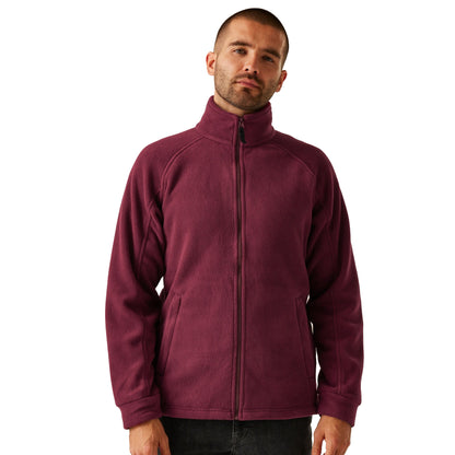 Bordeaux - Side - Regatta Mens Thor III Fleece Jacket