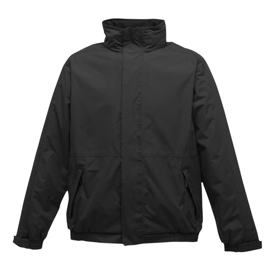 Black-Ash - Front - Regatta Dover Waterproof Windproof Jacket (Thermo-Guard Insulation)