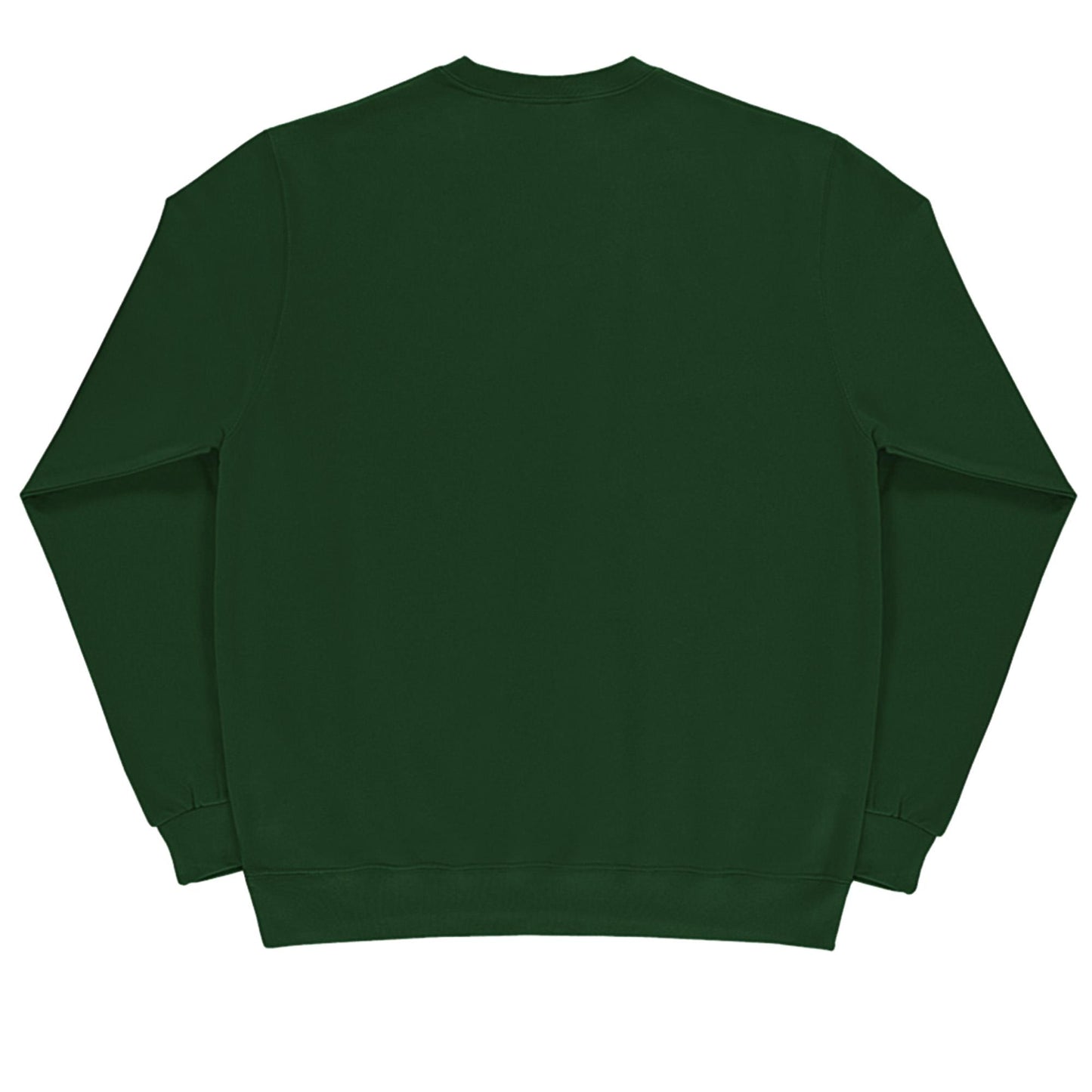 Bottle Green - Back - SG Mens Long Sleeve Crew Neck Sweatshirt Top