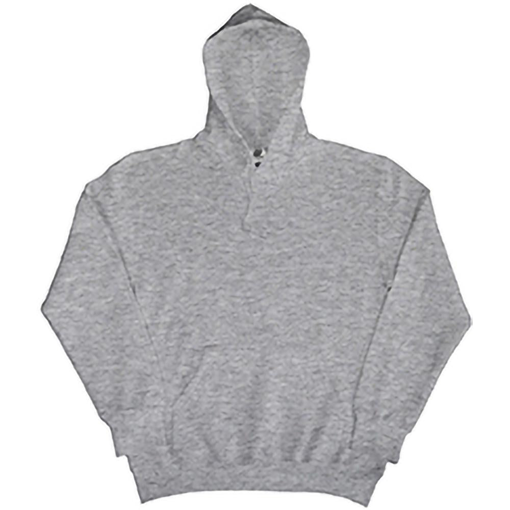 Light Oxford - Back - SG Mens Plain Hooded Sweatshirt Top - Hoodie
