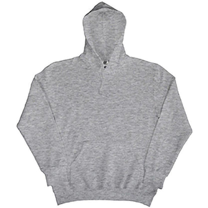 Light Oxford - Back - SG Mens Plain Hooded Sweatshirt Top - Hoodie