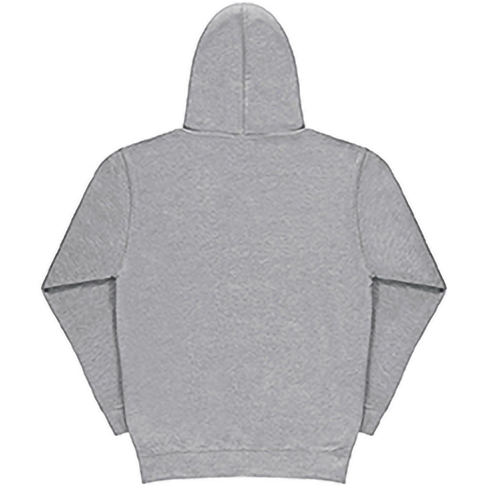 Light Oxford - Side - SG Mens Plain Hooded Sweatshirt Top - Hoodie