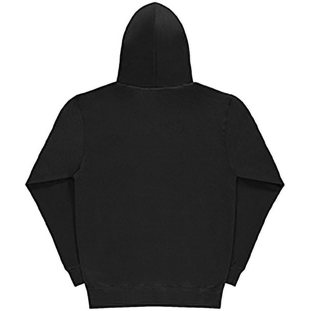 Black - Side - SG Mens Plain Hooded Sweatshirt Top - Hoodie