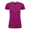 Dark Pink - Front - SG Womens-Ladies Perfect Print Tee