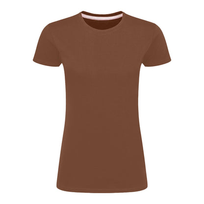 Deep Taupe - Front - SG Womens-Ladies Perfect Print Tee