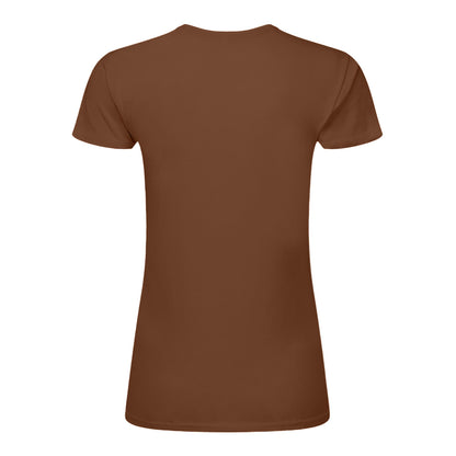 Deep Taupe - Back - SG Womens-Ladies Perfect Print Tee