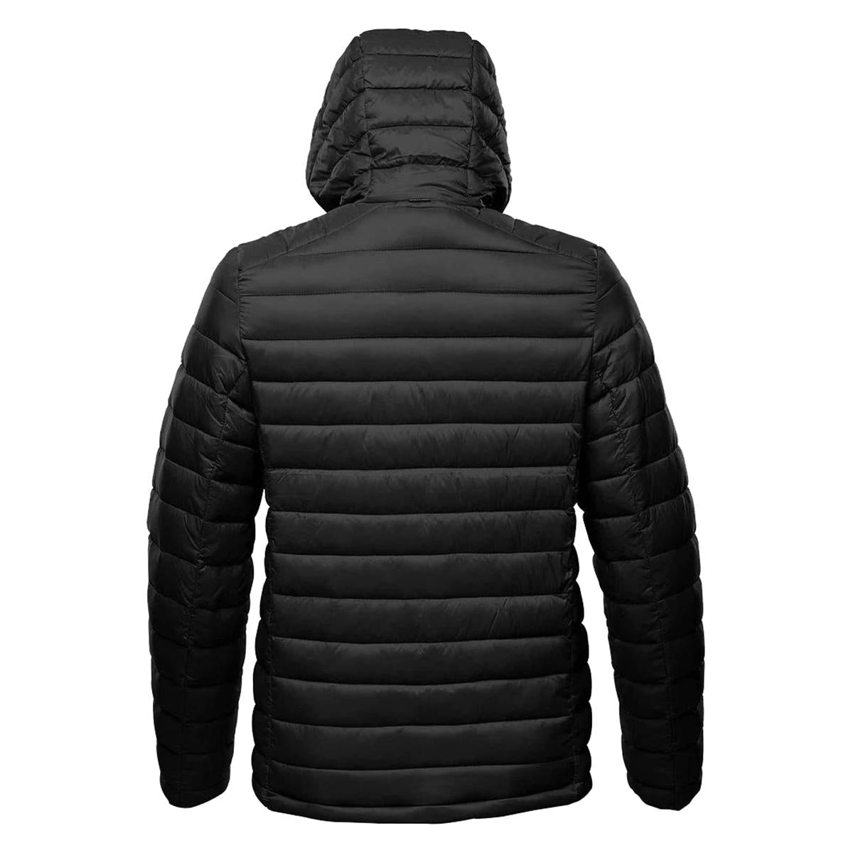 Black-True Red - Back - Stormtech Mens Gravity Hooded Thermal Winter Jacket (Durable Water Resistant)