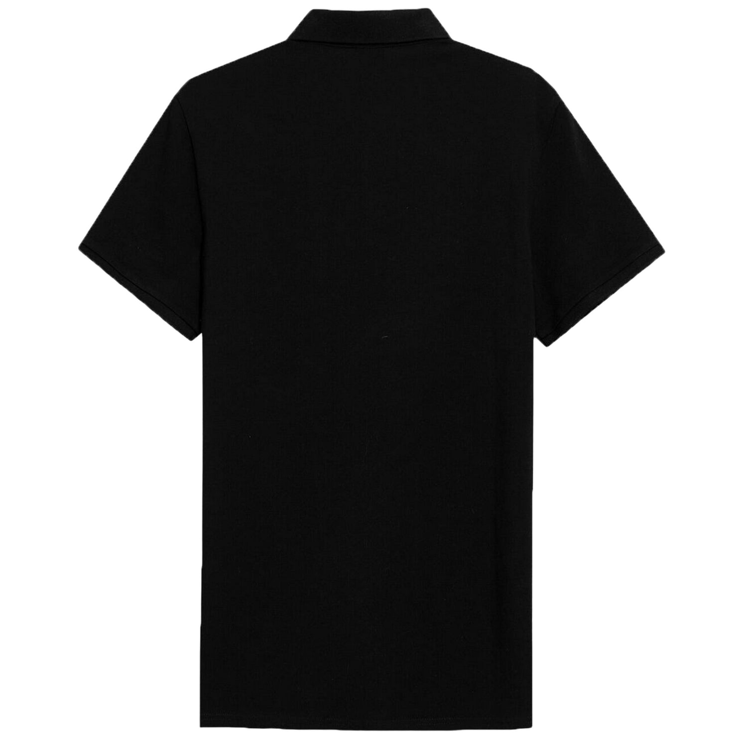 Deep Black - Back - 4F Mens Regular Polo Shirt