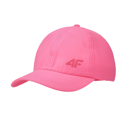 Fuchsia - Front - 4F Girls Backstrap Baseball Cap