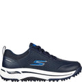 Navy-Blue - Back - Skechers Mens Go Golf Set Up Leather Arch Fit Golf Shoes