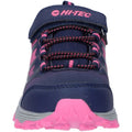 Naval Academy-Azalea Pink - Close up - Hi-Tec Girls Scooby Low Trainers