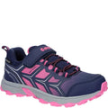 Naval Academy-Azalea Pink - Front - Hi-Tec Girls Scooby Low Trainers