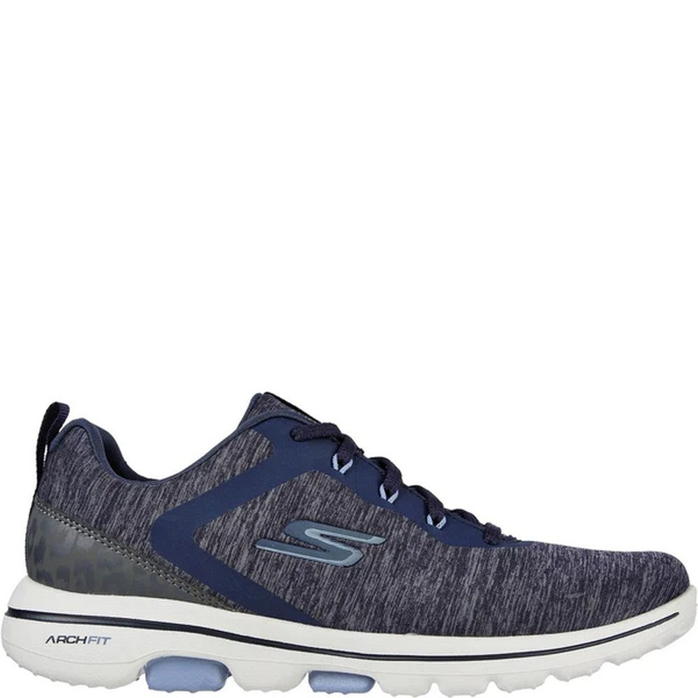 Navy-Blue - Side - Skechers Womens-Ladies Go Golf Walk 5 Golf Shoes