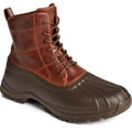 Brown - Front - Sperry Womens-Ladies Duck Float Leather Boots