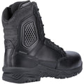 Black - Back - Magnum Unisex Adult Strike Force 8.0 Uniform Leather Safety Boots