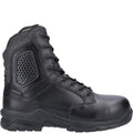 Black - Side - Magnum Unisex Adult Strike Force 8.0 Uniform Leather Safety Boots