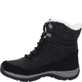 Black - Side - Hi-Tec Womens-Ladies Riva Mid Boots