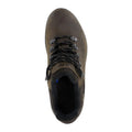Brown - Side - Hi-Tec Mens Walk Lite Camino Ultra Leather Shoes