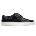 Black - Pack Shot - Base London Mens Mickey Leather Brogues